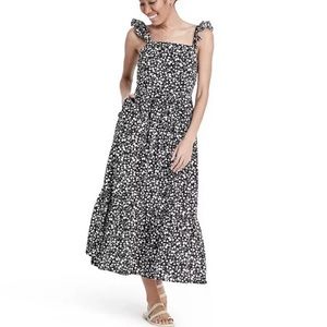 ruffle strap midi dress | rixo for target